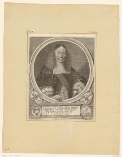 Portrait of Philipp Jacob Sachs von Löwenheim