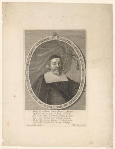 Portrait of Samuel von Säbisch