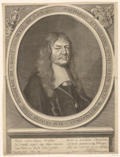 Portrait of Zacharias Stenglin