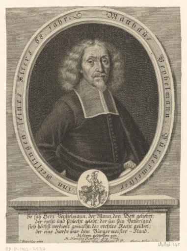 Portrait of Matthäus Veyhelmann, aged 68
