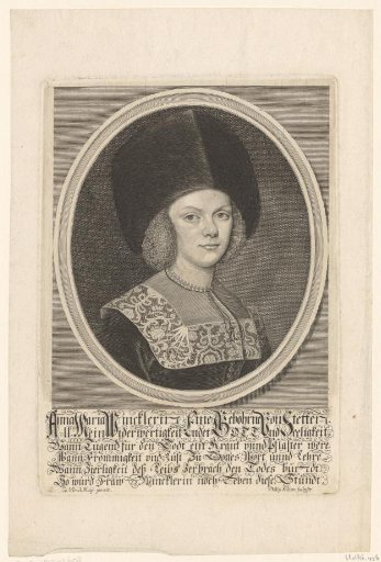 Portrait of Anna Maria Winckler