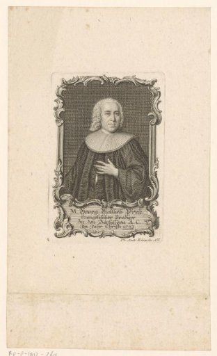 Portrait of Georg Gottlieb Preu