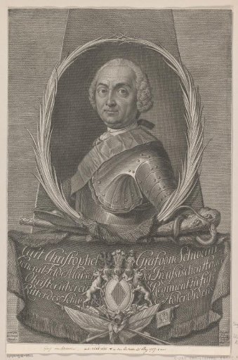 Portrait of Kurd Christoph von Schwerin