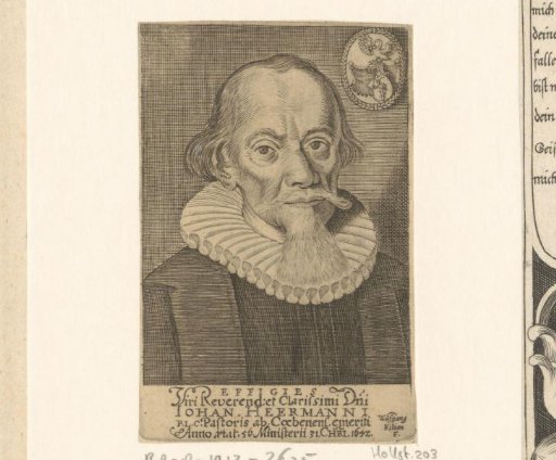 Portrait of Johann Heerman