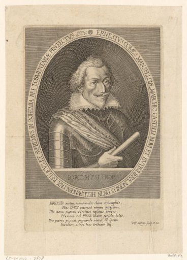 Portrait of Peter Ernst von Mansfeld
