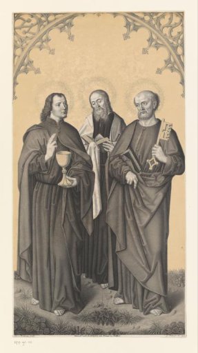 Saints John, Matthew, and Peter