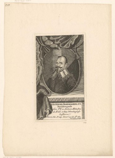 Portrait of Johann Gerhard Frauenburger
