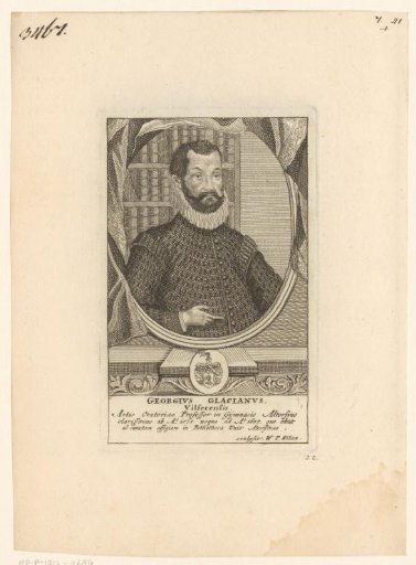 Portrait of Georg Glacianus