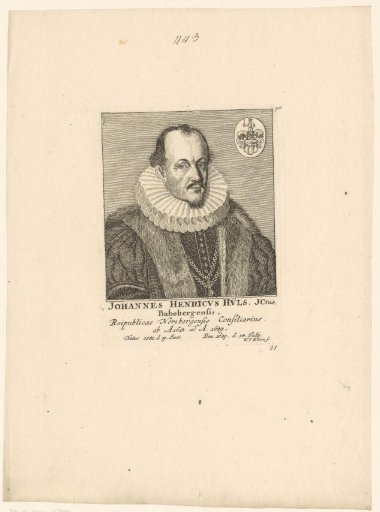 Portrait of Johann Heinrich Hüls