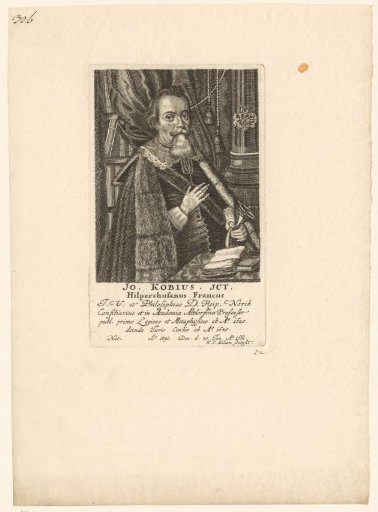 Portrait of Johann Kob