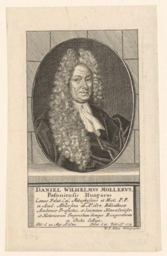 Portrait of Daniel Wilhelm Moller