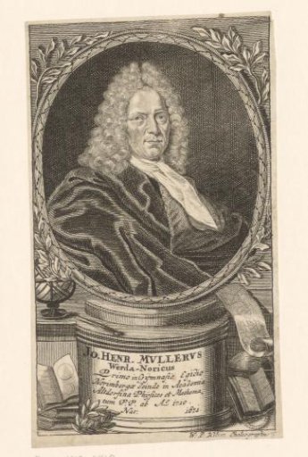 Portrait of Johann Heinrich Müller