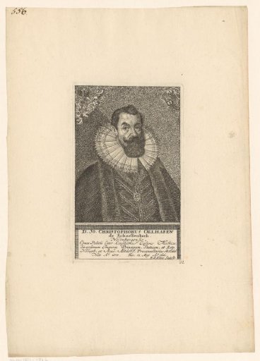 Portrait of Johann Christoph Oelhafen von Schöllenbach