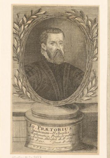 Portrait of Johannes Praetorius