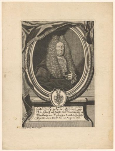 Portrait of Johann Friedrich Scheurl von Defersdorf