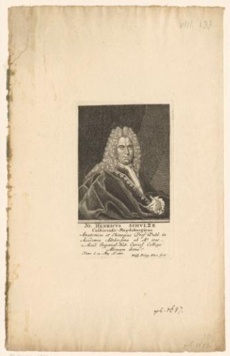 Portrait of Johann Heinrich Schulze