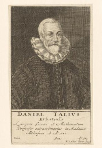 Portrait of Daniel Thalius