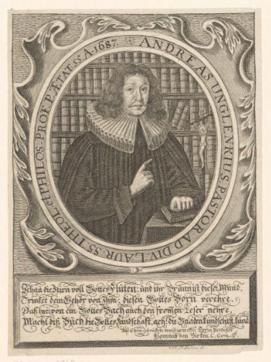 Portrait of Andreas Unglenk at the age of 55