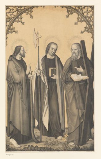 Saint James the Younger, Matthew and Andrew