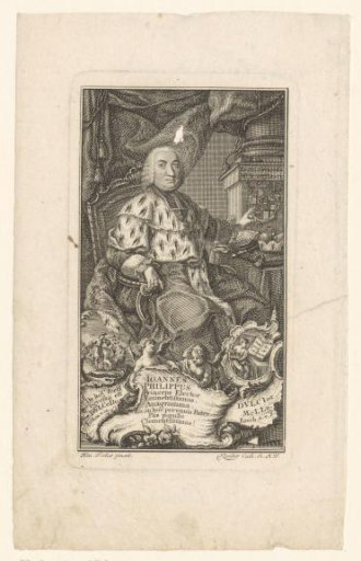 Portrait of Johann Philipp von Walderdorff, Elector of Trier