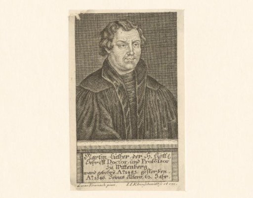 Portrait of Martin Luther