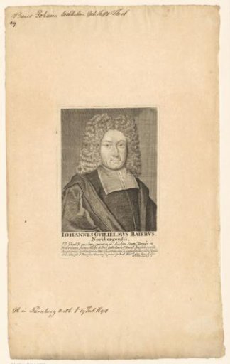 Portrait of Johann Wilhelm Baier