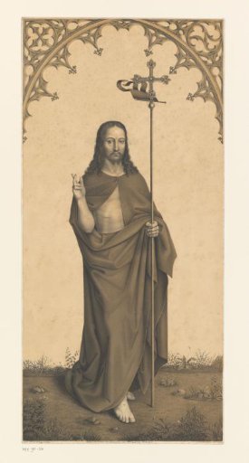 Christ with Staff