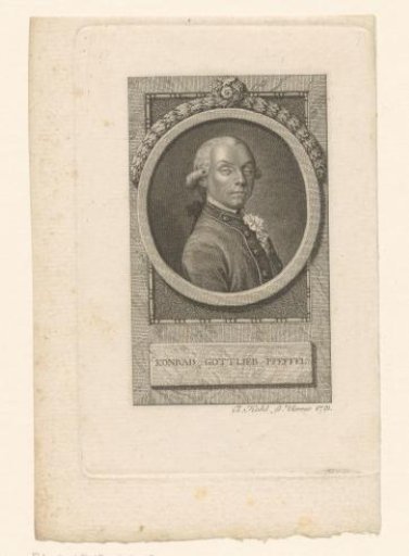 Portrait of Konrad Gottlieb Pfeffel