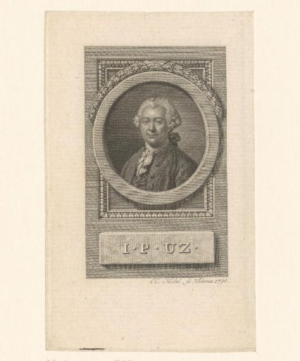Portrait of Johann Peter Uz