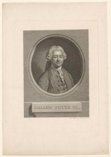 Portrait of Johann Peter Uz