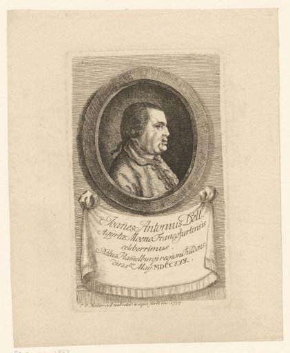 Portrait of Johann Anton Dell