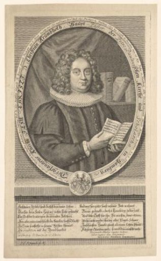 Portrait of Christian Krumbholtz