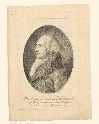 Portrait of Sigismund Friedrich Hermbstaedt