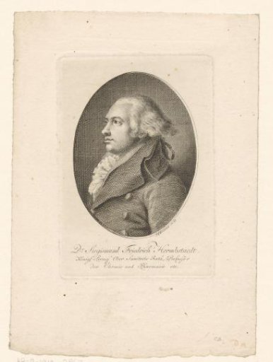 Portrait of Sigismund Friedrich Hermbstaedt