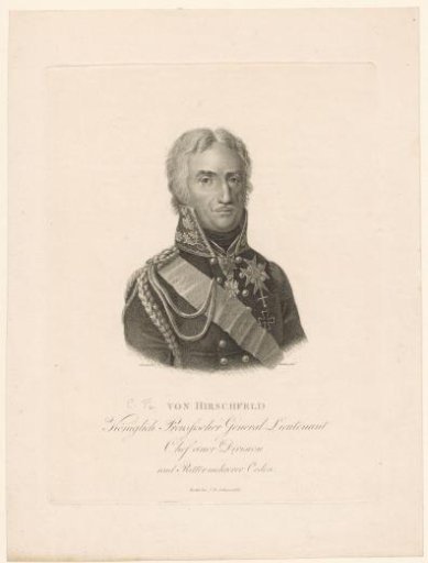 Portrait of Karl Friedrich von Hirschfeld