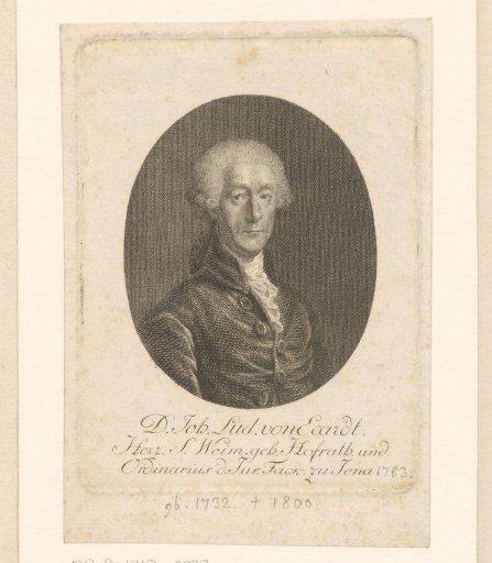 Portrait of Johann Ludwig von Eckardt