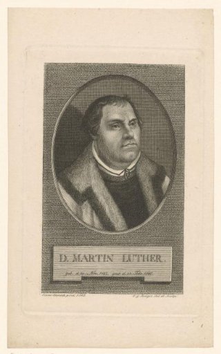 Portrait of Martin Luther