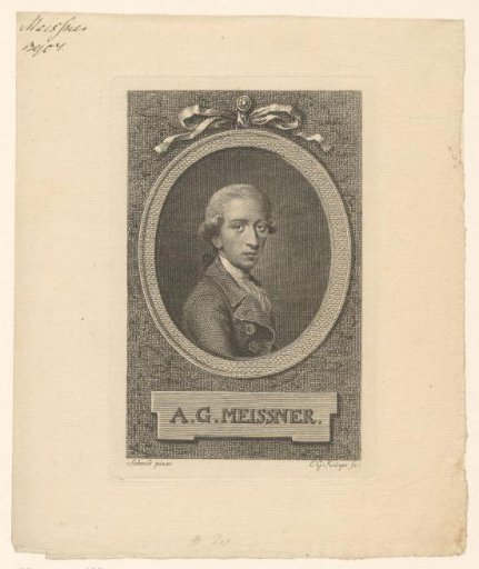 Portrait of August Gottlieb Meissner