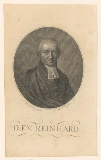 Portrait of Franz Volkmar Reinhard