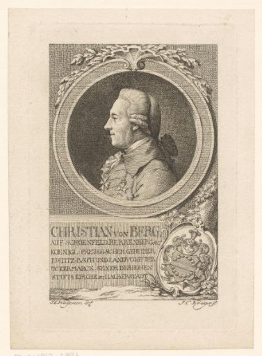 Portrait of Christian von Berg