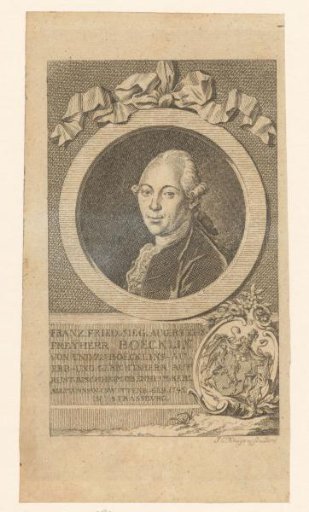 Portrait of Franz Friedrich Boecklin von und zu Böcklingsau