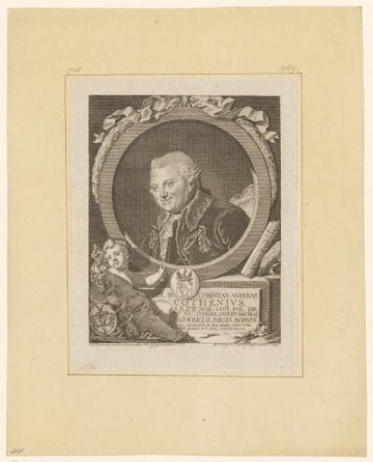 Portrait of Christian Andreas Cothenius