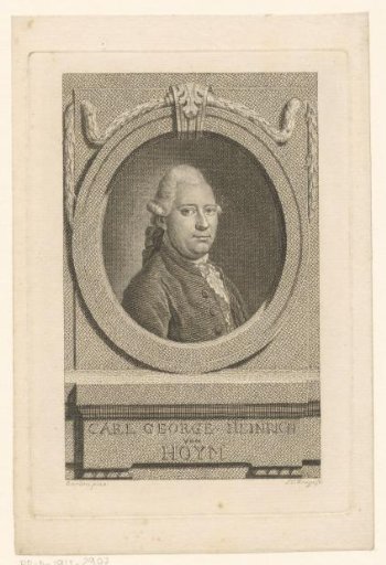 Portrait of Karl Georg Heinrich von Hoym