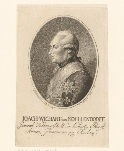 Portrait of Wichard von Möllendorf