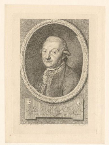 Portrait of Johann Daniel Richter