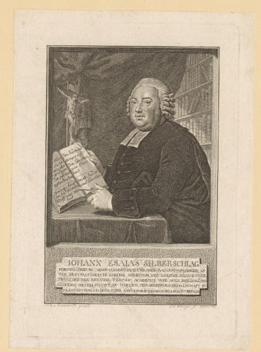 Portrait of Johann Esaias Silberschlag
