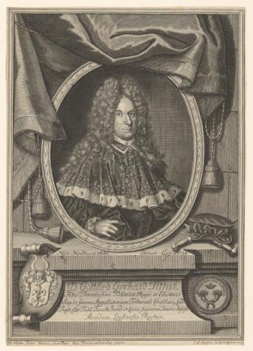 Portrait of Gottlieb Gerhard Titius