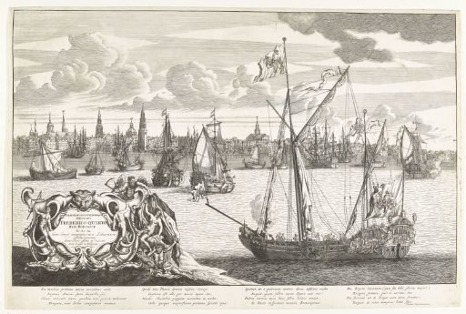 The yacht presented by the States-General to King Frederick I of Prussia, 1707