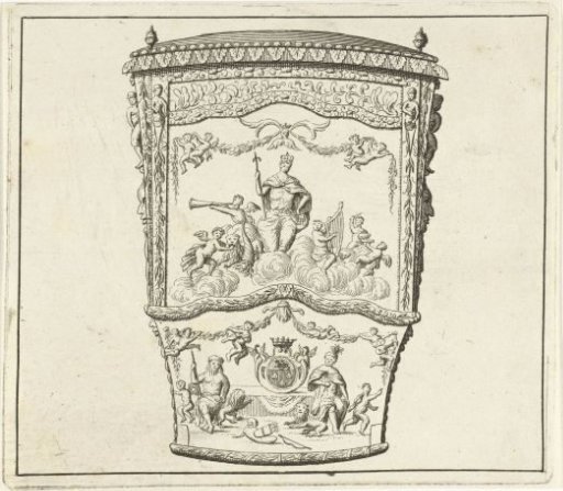 State coach of the French envoy at the peace negotiations in Utrecht, 1713