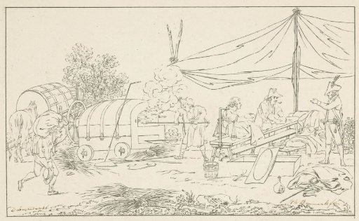 Field kitchen, 1799